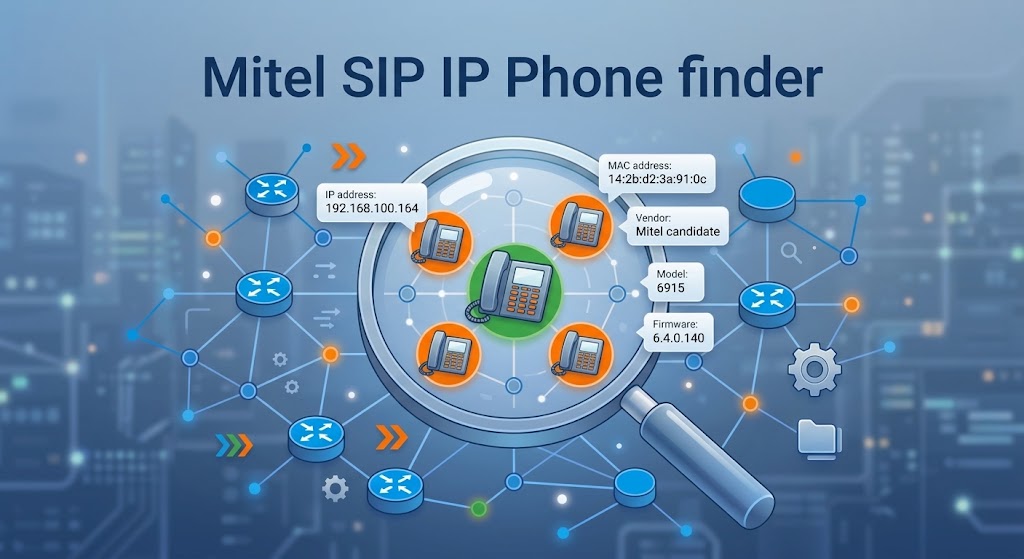 Cover for Mitel SIP IP Phone Finder